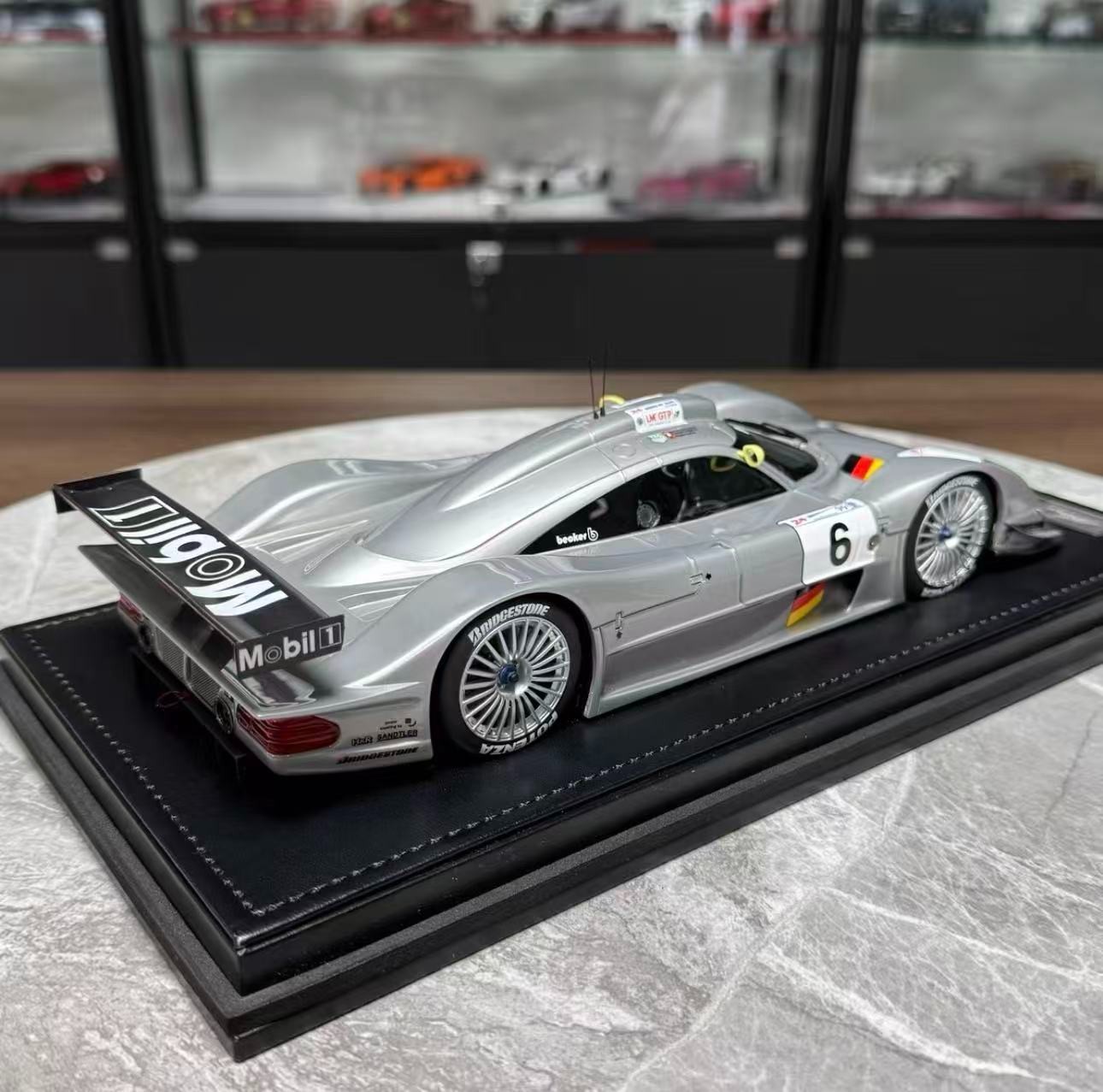 *SUPER RARE* Ivy Models 1/18 Mercedes Benz CLR 1999 24 Hours of LeMans #6