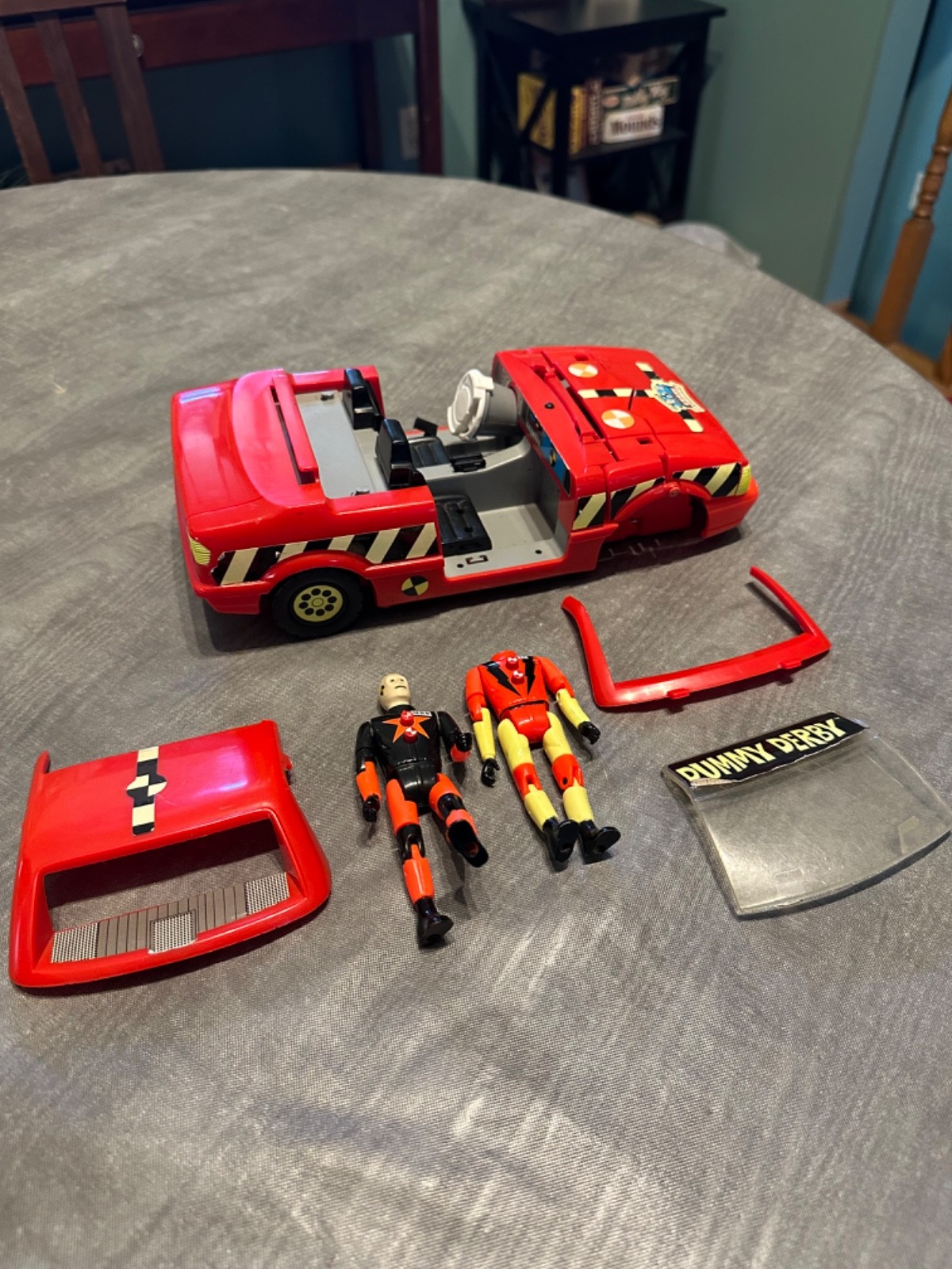 Vintage Crash Test Dummies Car And Spare Pieces 1990’s