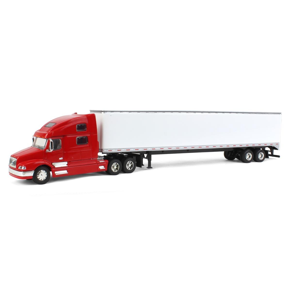1/64 Red Volvo 770 Truck w/ Sleeper & 53′ Trailer w/ Double Doors SpecCast 31605