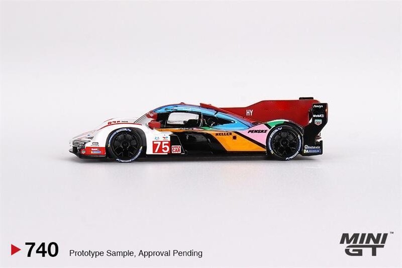 MINI GT 1:64 963 #75 Penske Motorsport 2023 24 Diecast Model Car