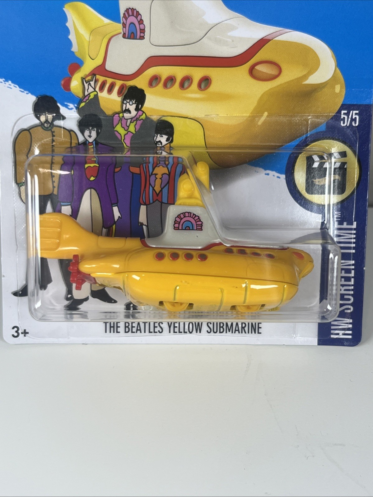 2016 Hot Wheels The Beatles Yellow Submarine HW Screen Time 5/5 (225/250) HC49