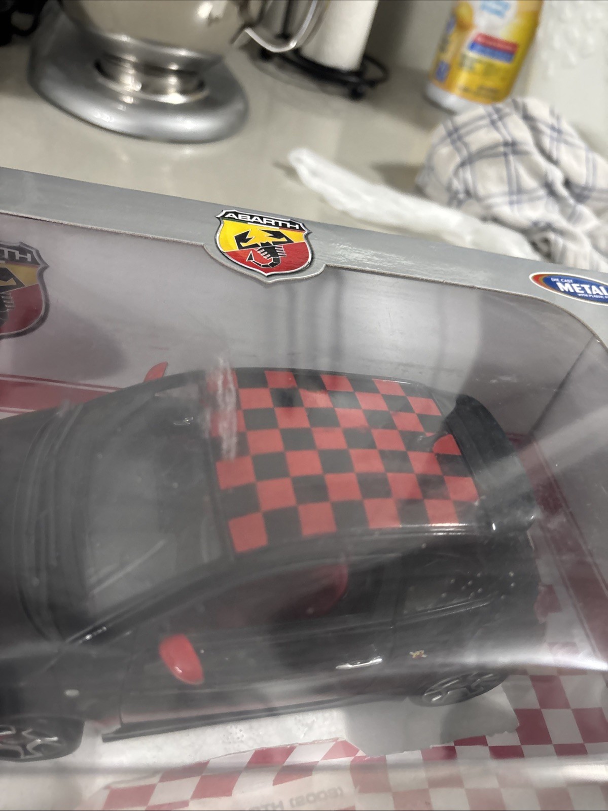 1/18 Abarth 500 ABARTH500 Dealer Officially Licensed Black 2008