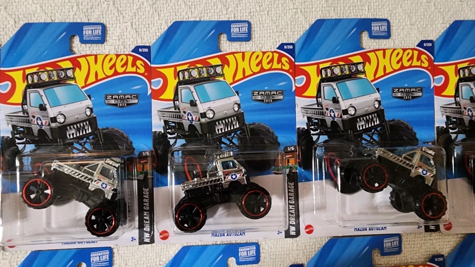 Hot Wheels 2025 Zamac Lot ; Custom ’53 Chevy & Mazda Autozam