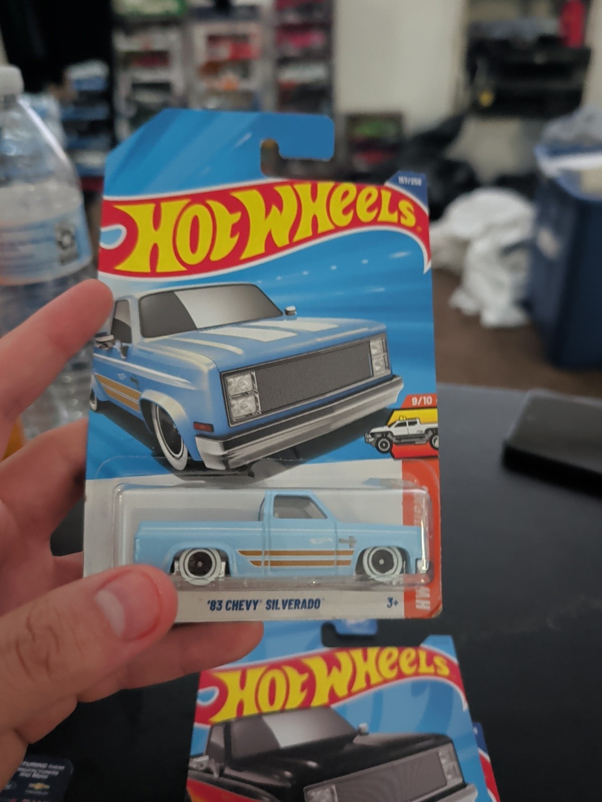 Hot Wheels 1:64 ’83 Chevy Silverado Blue Diecast Pickup Unopened Box