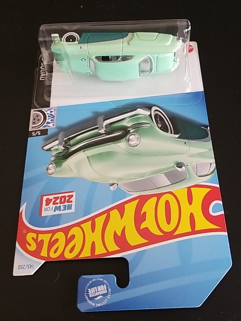 Hot Wheels – 2024 Rod Squad Car – Light Green HIROHATA MERC New Model 143/250