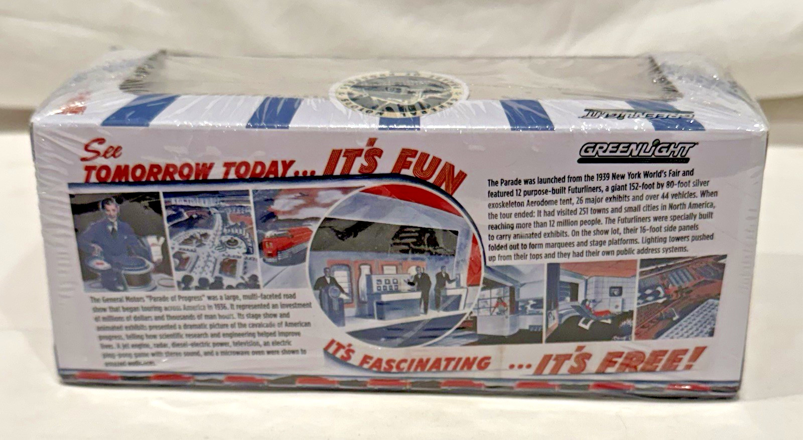 GreenLight – GM Parade of Progress Bus – 1:64 Diecast Limited Edition MIB – 2015