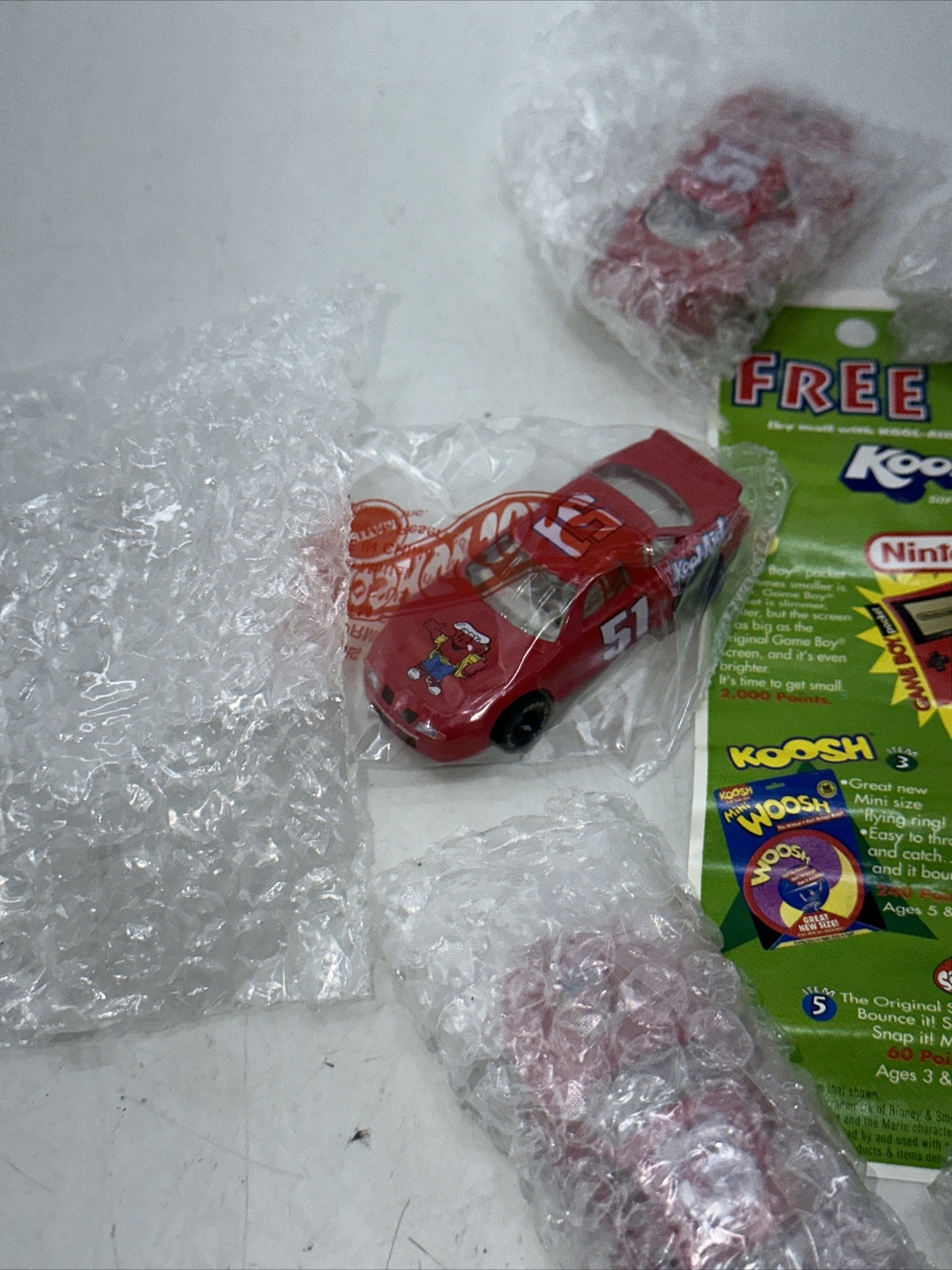 Lot Of 5 Vintage 1996 HOT WHEELS Grand Prix Kool-Aid 51 – unopened packaging