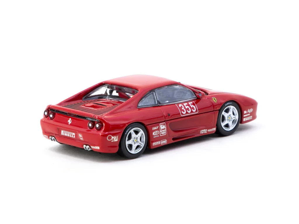 TARMAC WORKS 1/64 RED – FERRARI F355 CHALLENGE PRESENTATION – HOBBY64