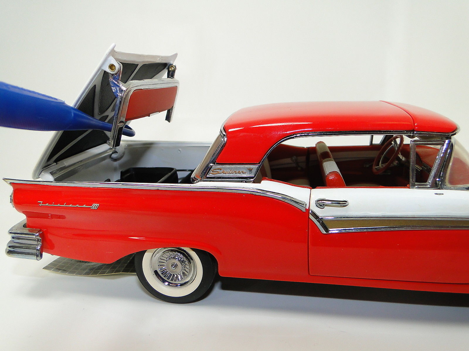 Ford Custom Built Concept Classic Car1:24Hot Rod12Race24gt18Metal Body Model1950