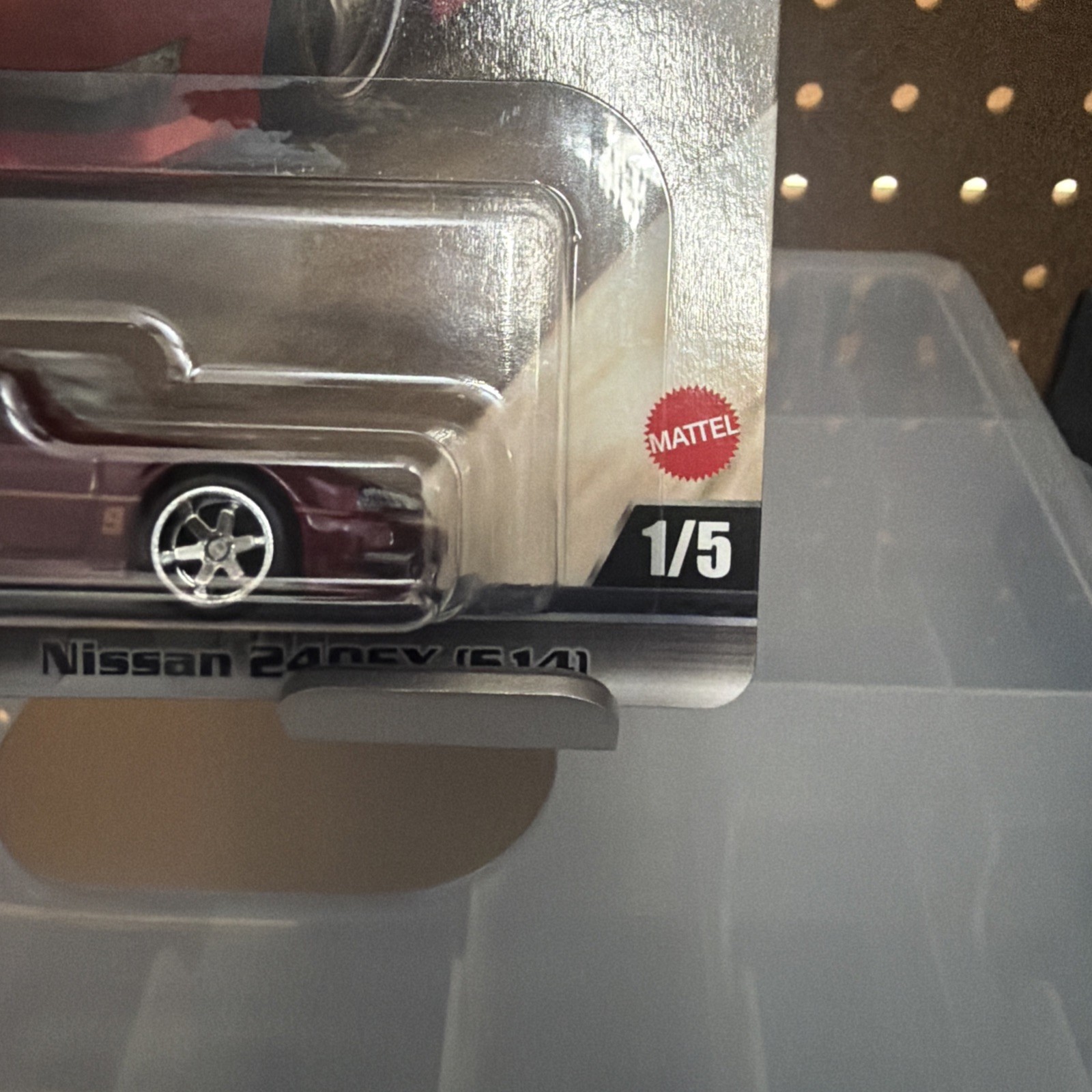 Hot Wheels Premium Fast & Furious 1/5 Nissan 240SX (S14) JBL99 Red