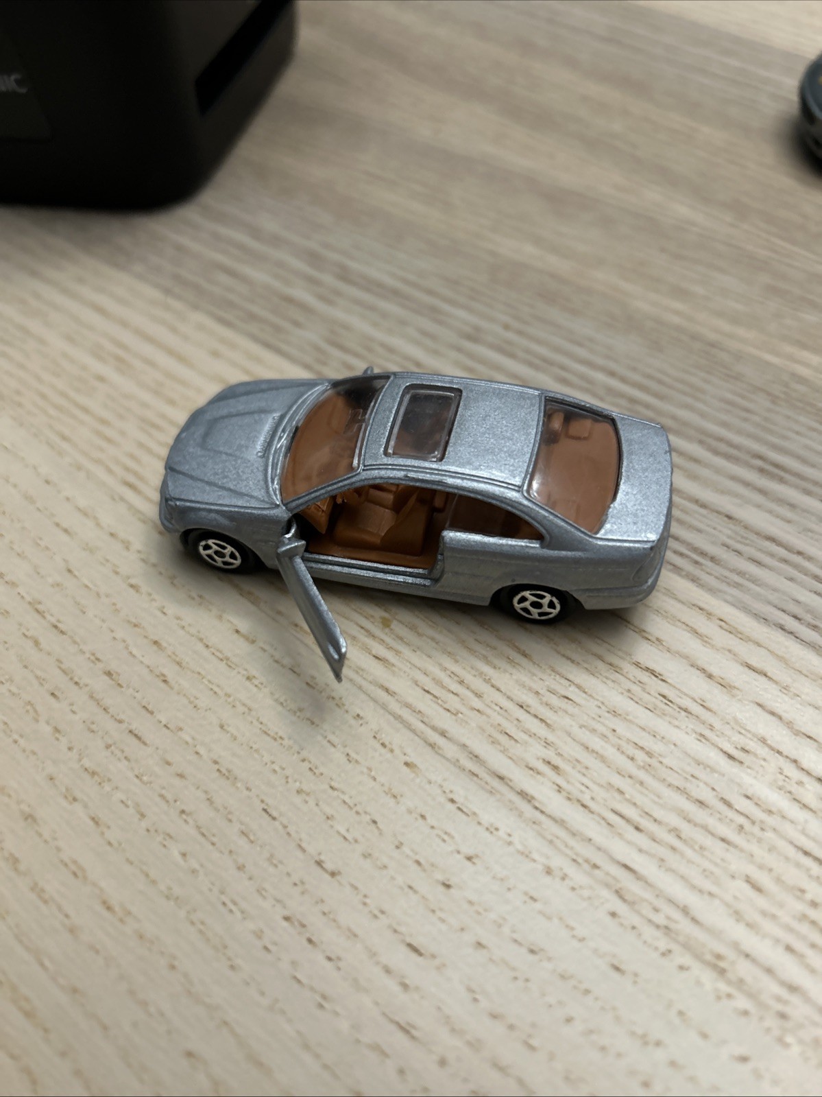 Majorette BMW M3 Metallic Silver / Brown Interior 1:59 (3″) no Package