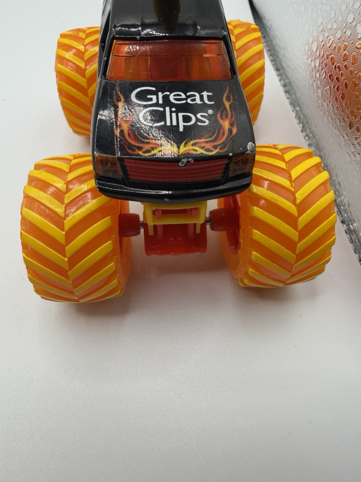 2019 Spin Master 1:64 Scale Monster Jam Truck Mohawk Warrior Fire & Ice Walmart