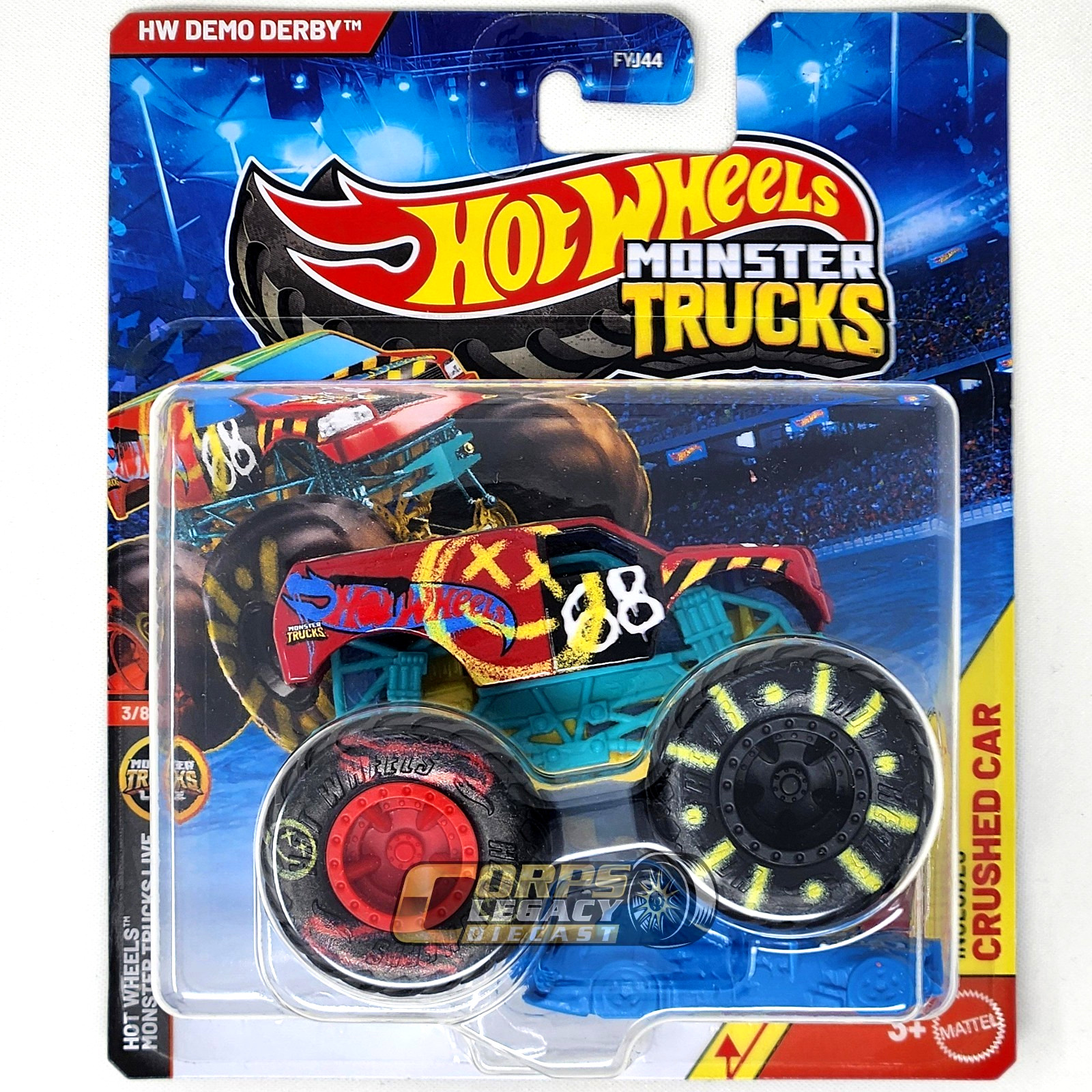 Hot Wheels Monster Trucks HW Demo Derby 1:64 2026 D Case Mattel NEW