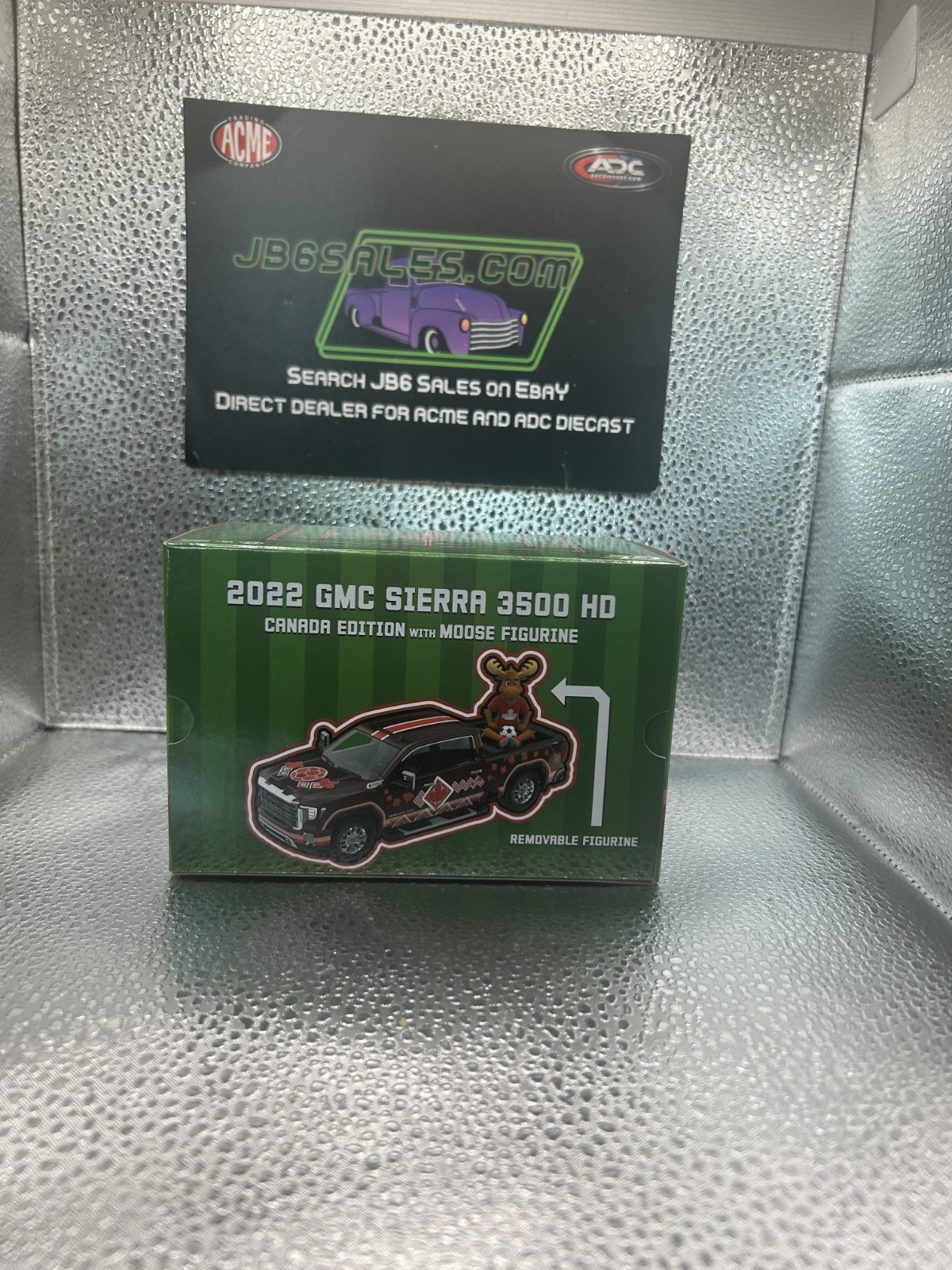 GREENLIGHT 1:64 Canada GMC SIERRA 3500 HD 2026 International Soccer Celebration