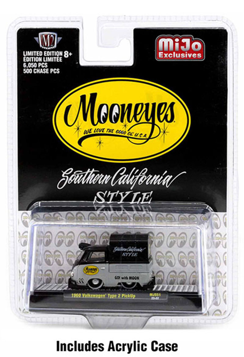 M2 1:64 1960 Volkswagen Short Pickup w/ Canvas Cover Mooneye’s 31500-MJS51-6B
