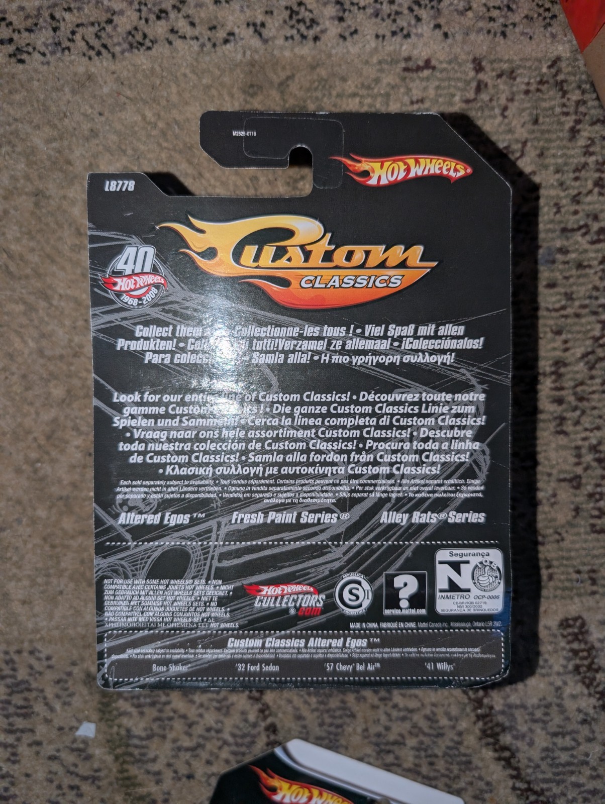 Rare Hot Wheels ’32 Ford Sedan Custom Classics 1/50 Altered Egos International