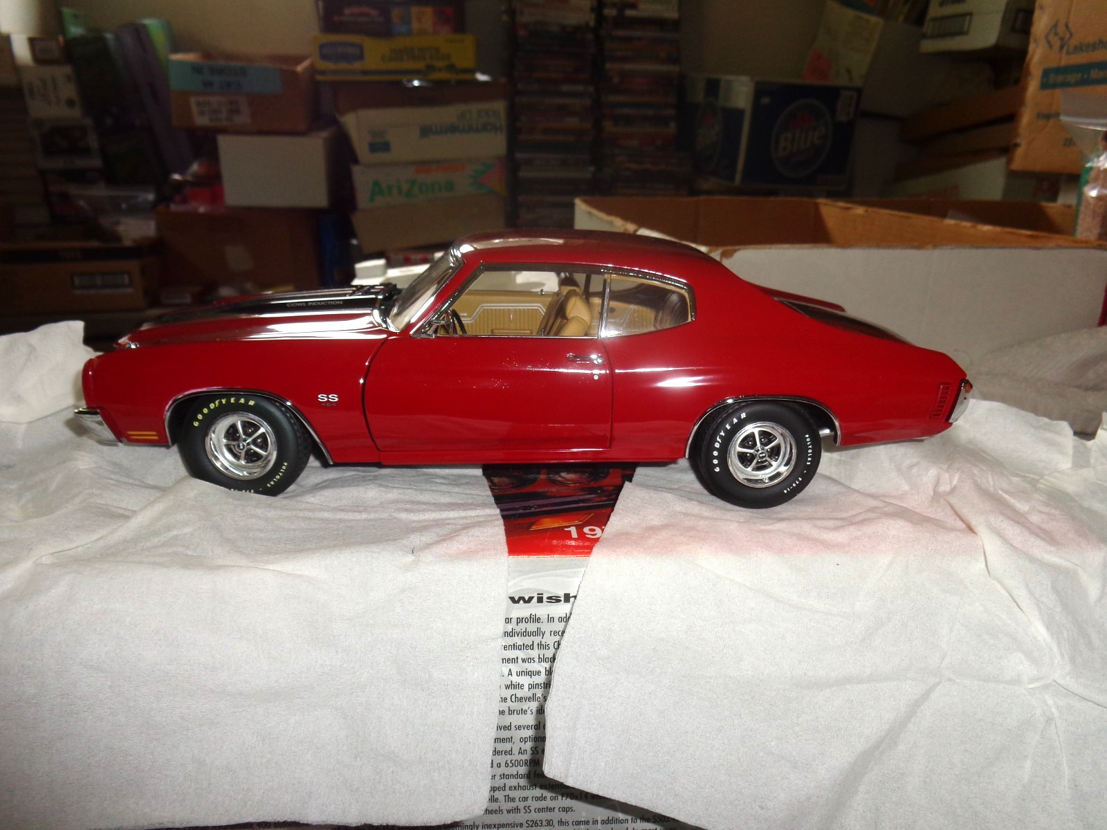 Exact Detail Replicas Red 1970 Chevelle SS 454 LS6 #809/1998 Die Cast 1:18 NIB