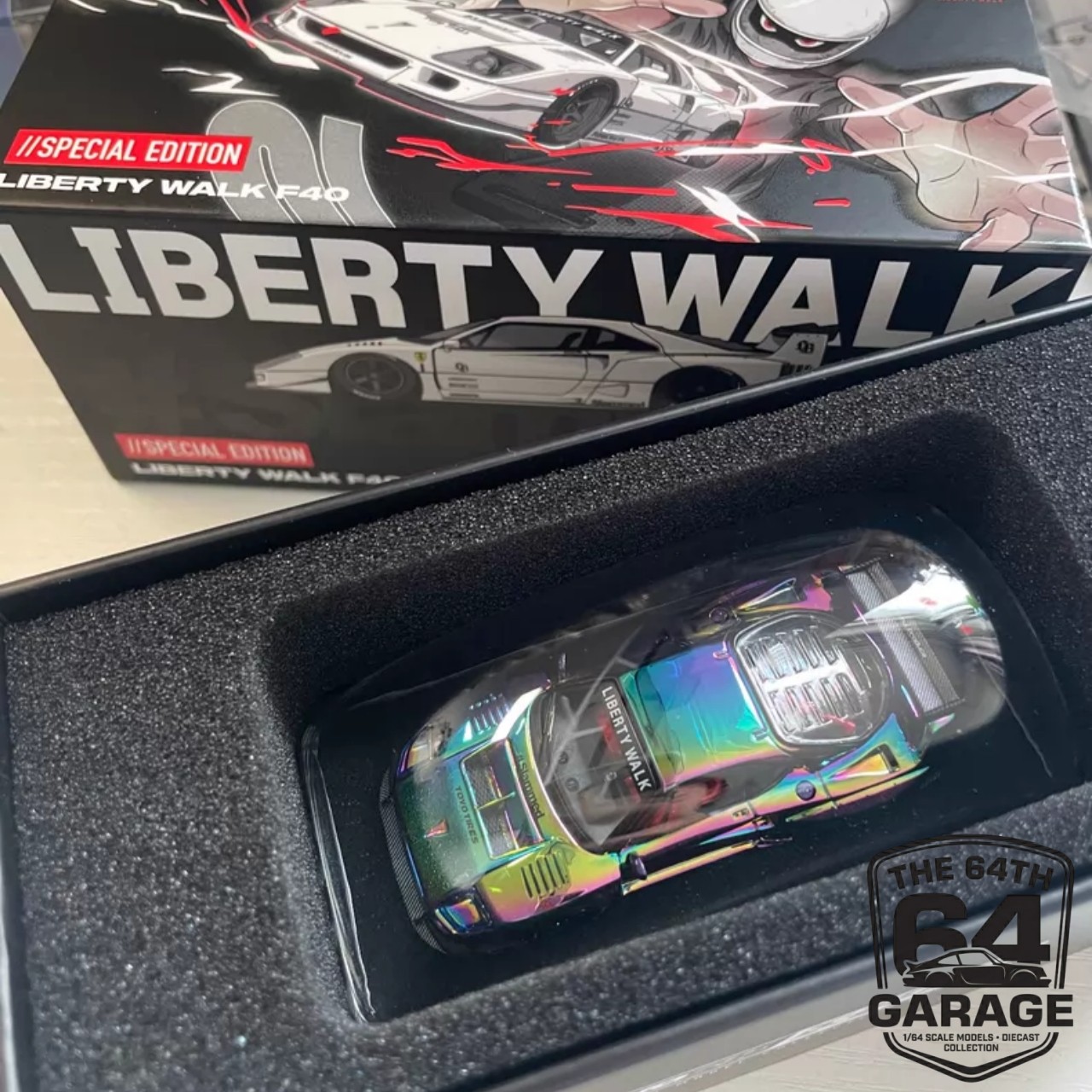 INNO64 D/STANS LB F40 Secret Wearable HEC 2026 Limited Open Box 1/64 Diecast