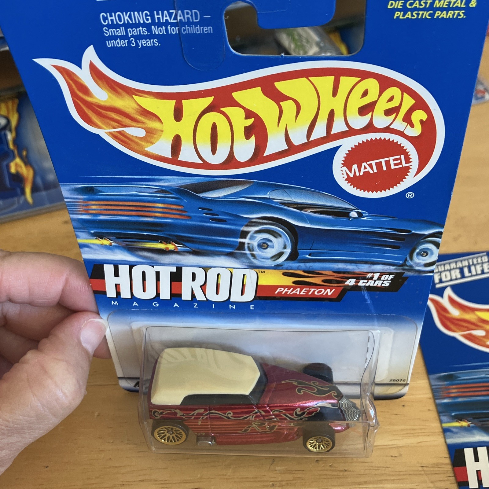 Hot Wheels Hot Rod Magazine Phaeton Ford 1933 1:64 Diecast Multicolor Unopened#4