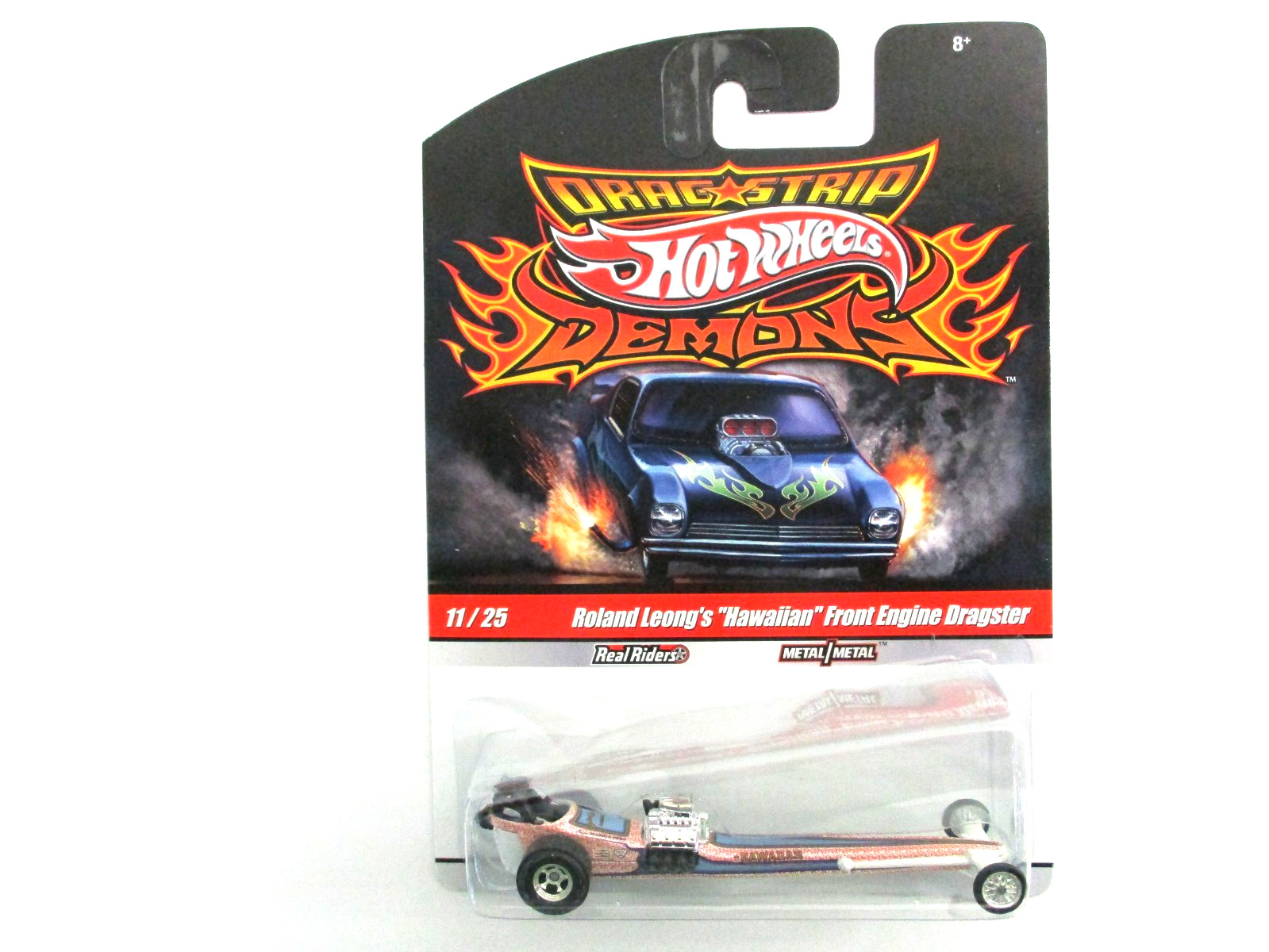 HOT WHEELS – DRAG STRIP DEMONS -ROLAND LEONG HAWAIIAN FRONT ENGINE DRAGSTER