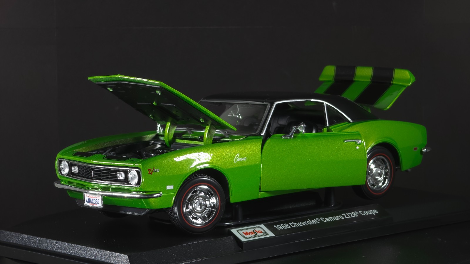 1968 Chevrolet Camaro Z/28 Coupe 1:18 Maisto Exclusive Style Special Edition