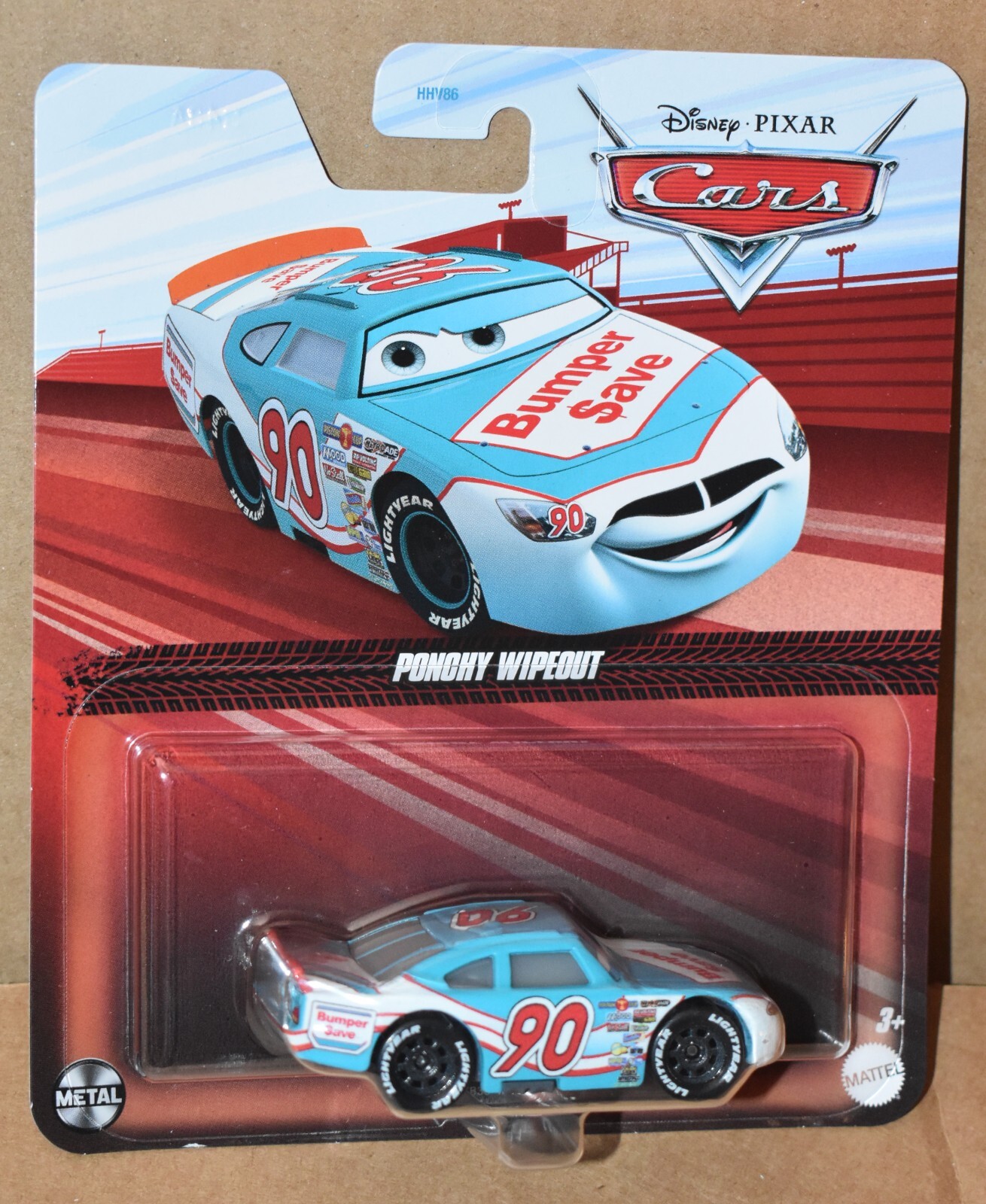 Disney Pixar Cars PONCHY WIPEOUT Diecast 1:55 NEW