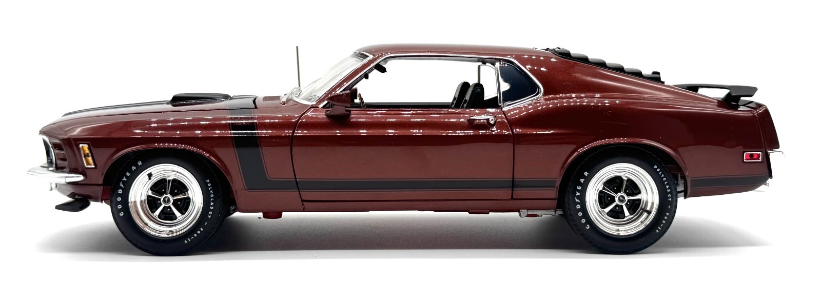 1/18 1970 Mustang Boss 302, Chestnut Metallic – Supercar Collectibles Exclusive