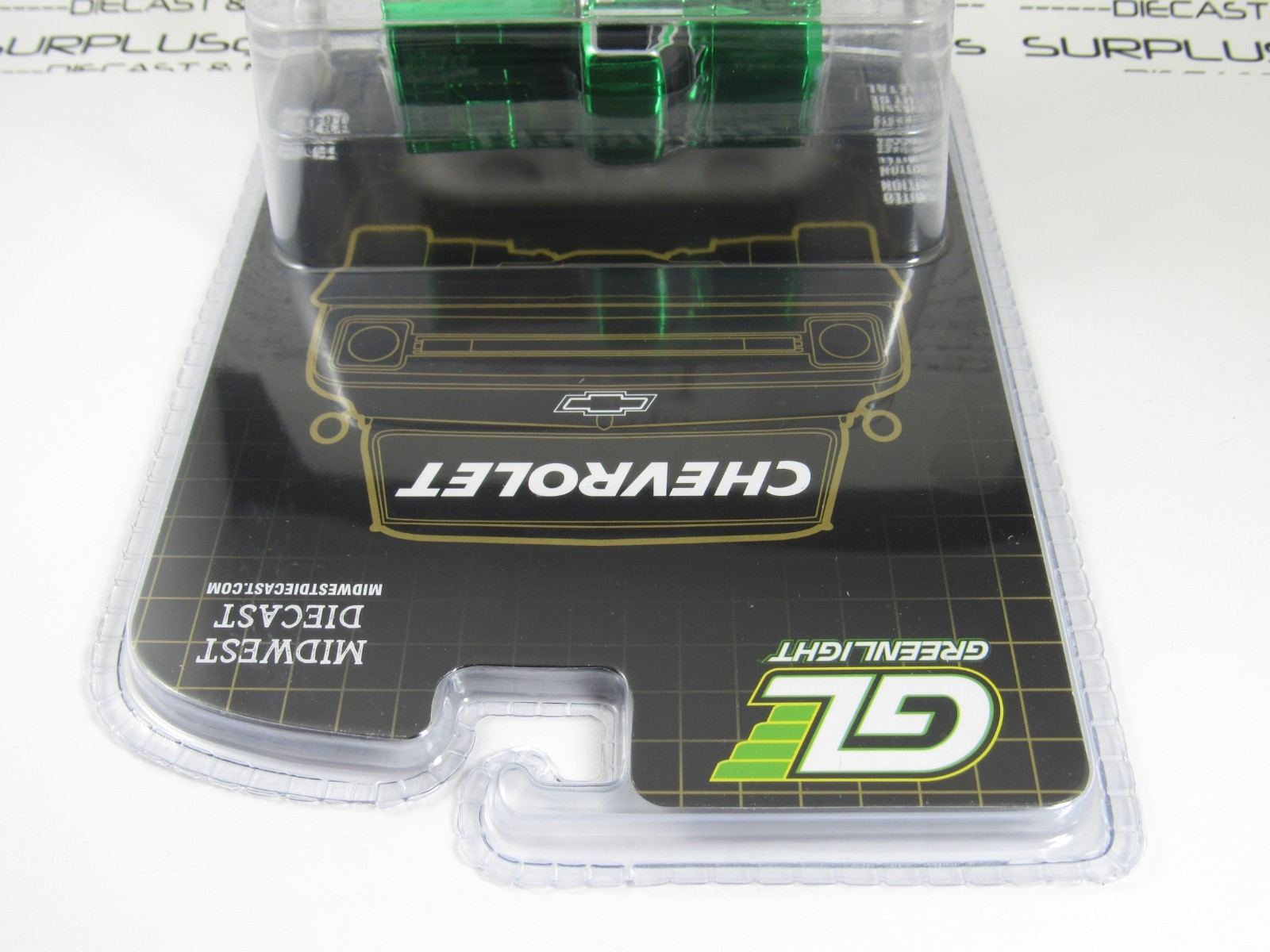 2026 Greenlight MidWest Diecast Exclusve 1969 CHEVROLET K10 Green Machine CHROME