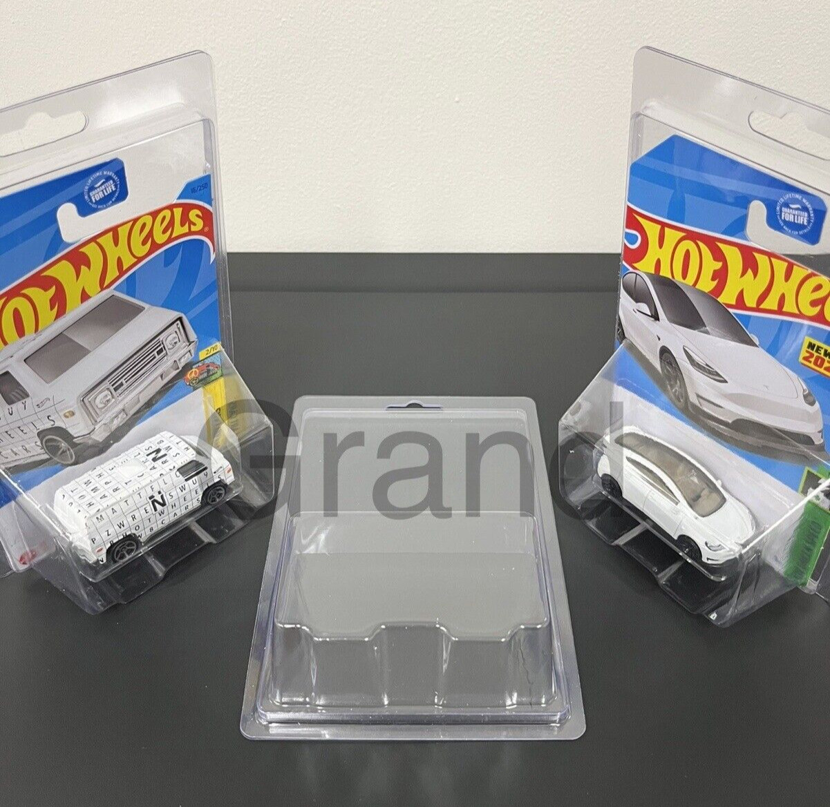 50 Protector Cases For Hot Wheels Matchbox Mainline Blister Pack FREE SHIPPING!