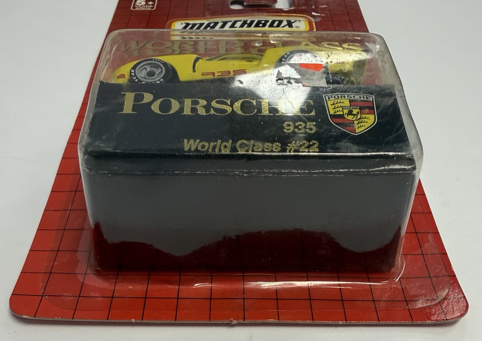 Matchbox World Class Collectors’ Limited Edition Porsche 935 Yellow #22 Vintage