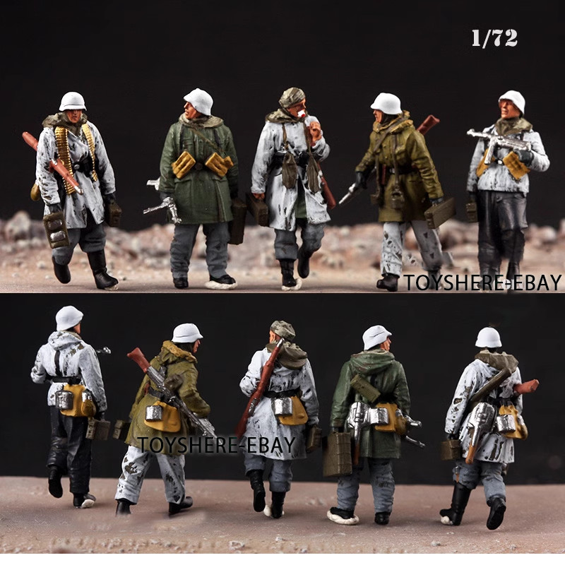 1:72 WW2 1/72 TANK Germany russia USA Soldiers military toy TotalWar diorama B