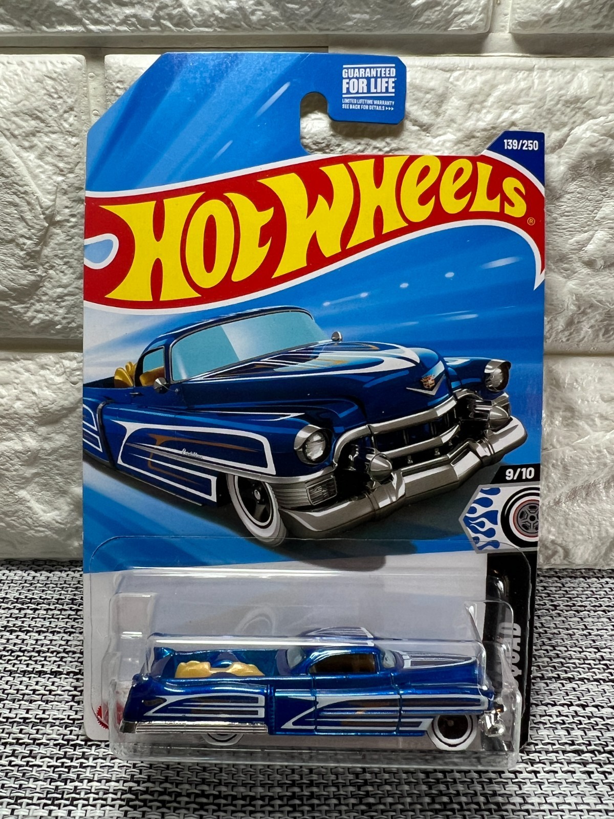 Hot Wheels Rod Squad 9/10 Custom ’53 Cadillac 139/250 Blue