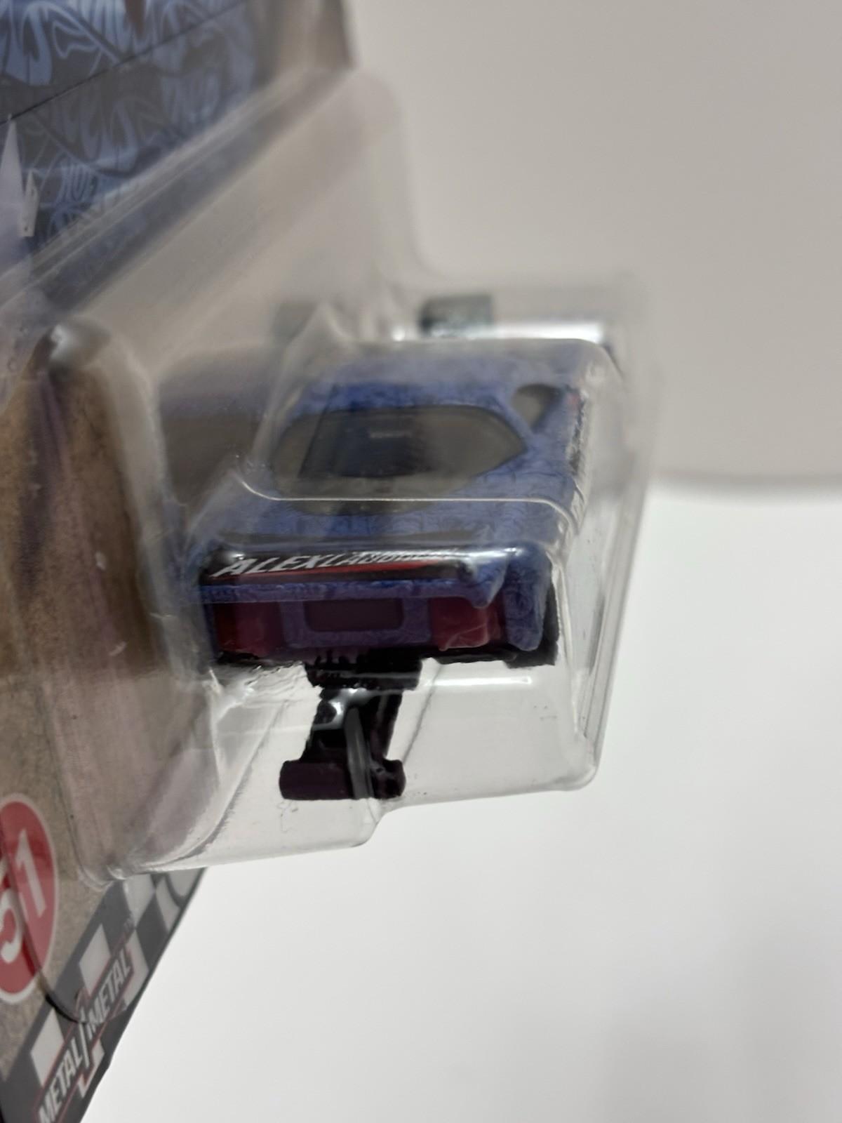 Hot Wheels Boulevard #51 Signed Laughlin ’12 Corvette Z06 Drag Racer (Blue) CASE
