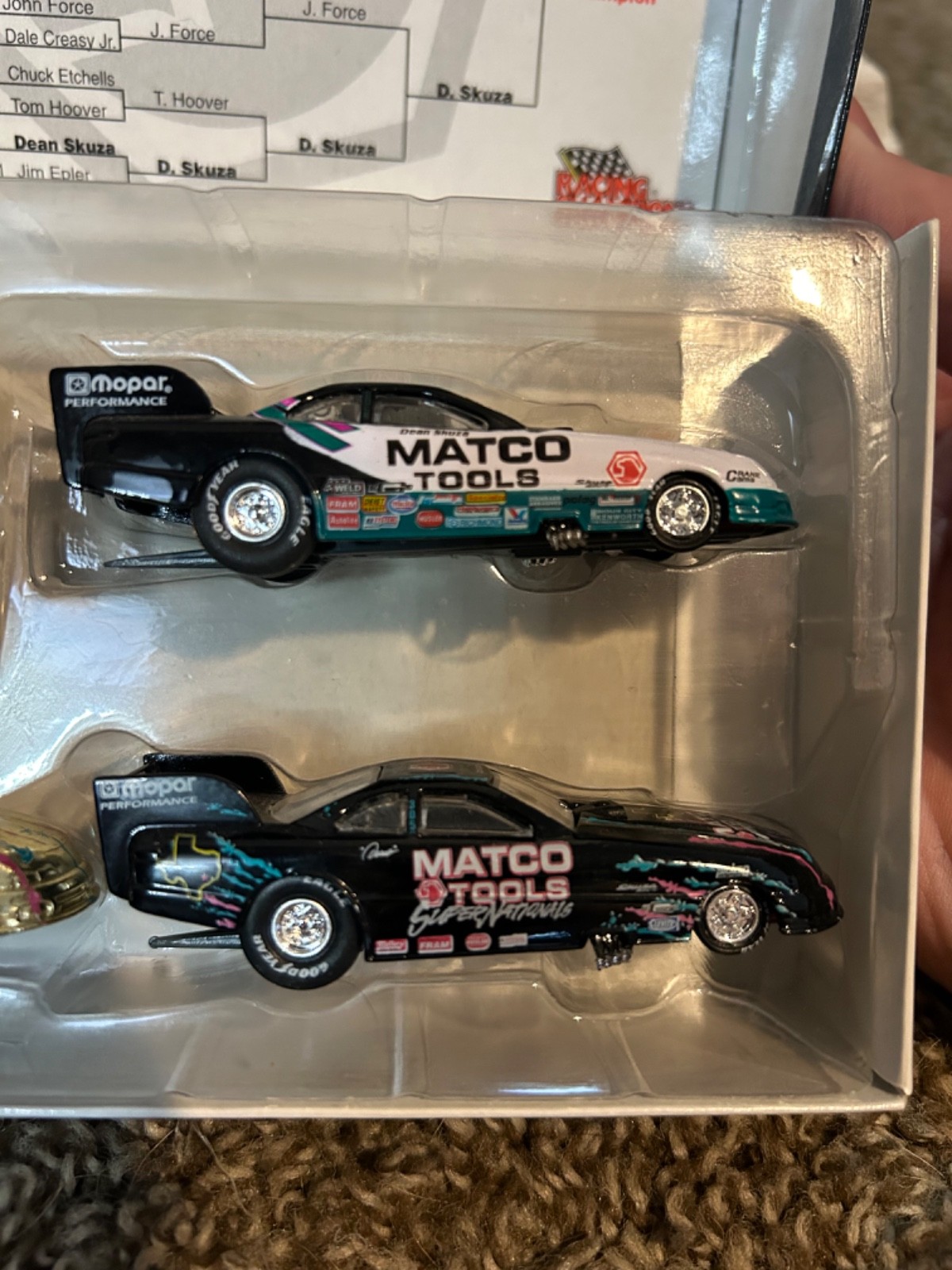 Matco Tools Super Nationals Dean Skuza’s 1997 Nitro Funny Car Set Lmt Ed
