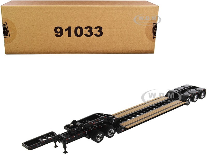 XL 120 HDG OUTRIGGER TRAILER W/BOOSTERS 1/50 SCALE BY DIECAST MASTERS 91033