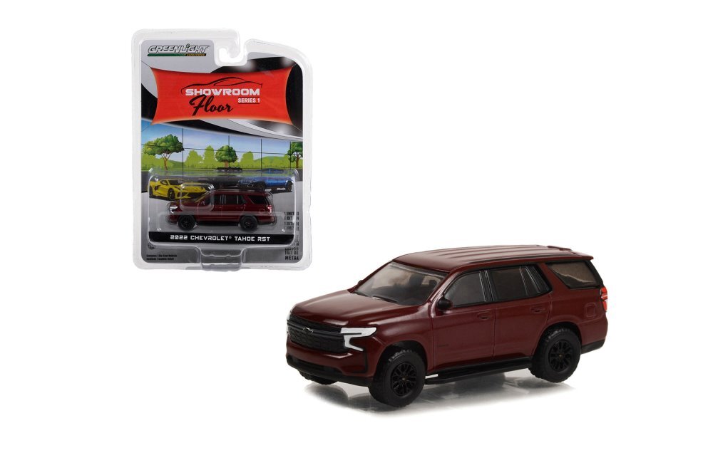 2022 CHEVY TAHOE RST 1/64 DIECAST CAR GREENLIGHT 68010B/48