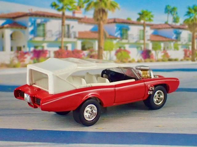1966 Supercharged 389ci V8 Pontiac GTO MONKEEMOBILE by Dean Jeffries 1/64 LE II