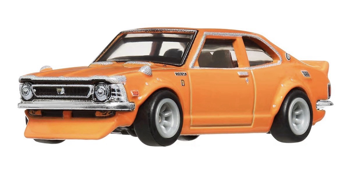 HW Premium Car Culture Japan Historics 4 ’72 Toyota Corolla Levin Die Cast Car