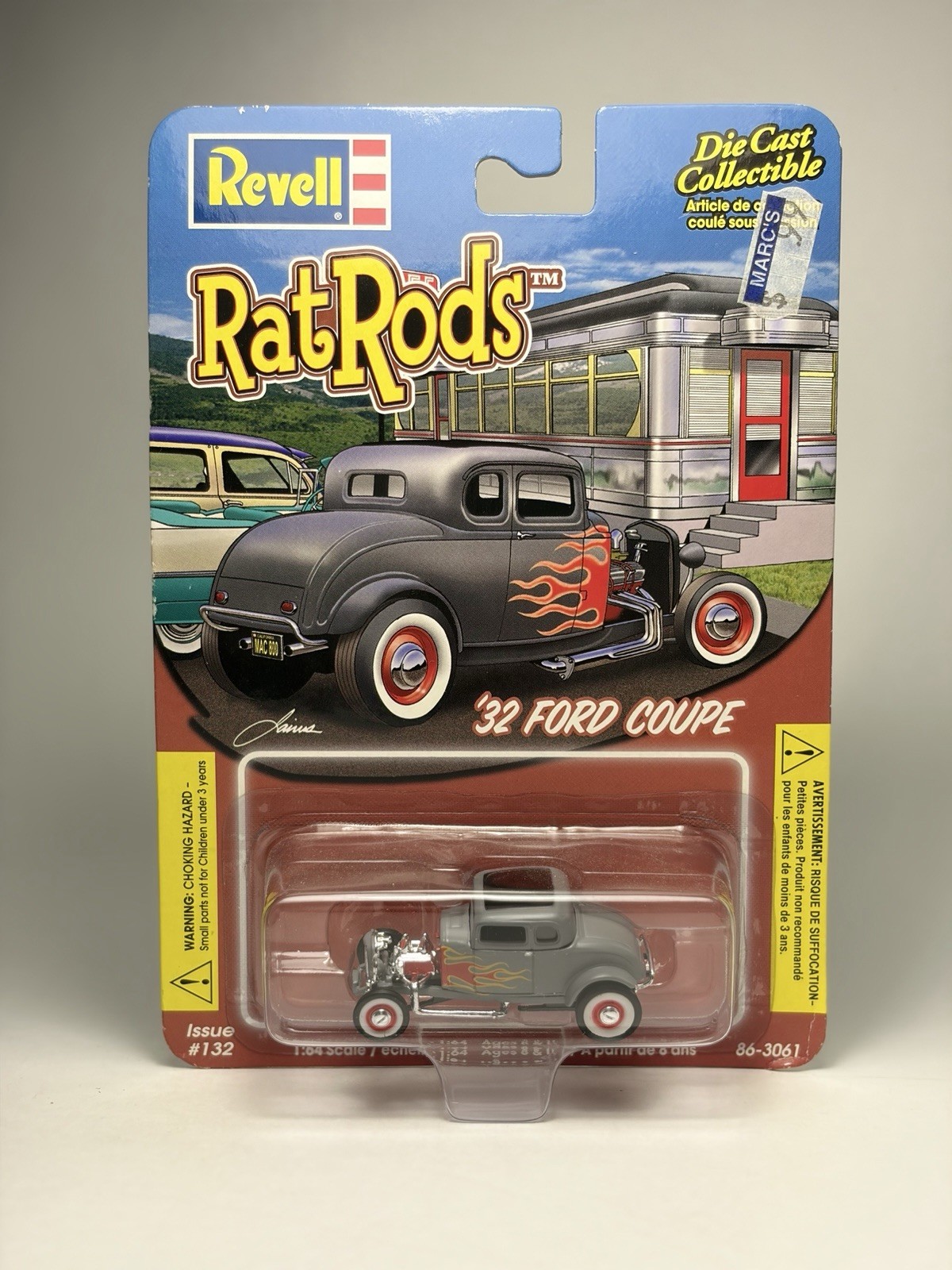 Rarw REVELL RAT ROD ’32 FORD COUPE 1:64 SCALE #132 NEW