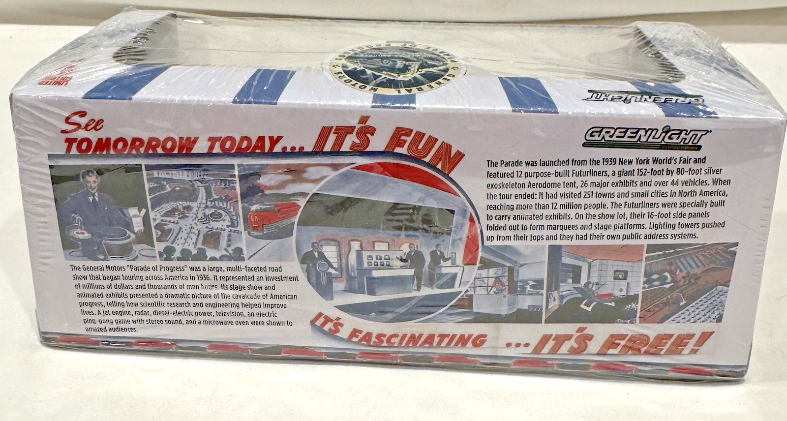 GreenLight – GM Parade of Progress Bus – 1:64 Diecast Limited Edition MIB – 2015