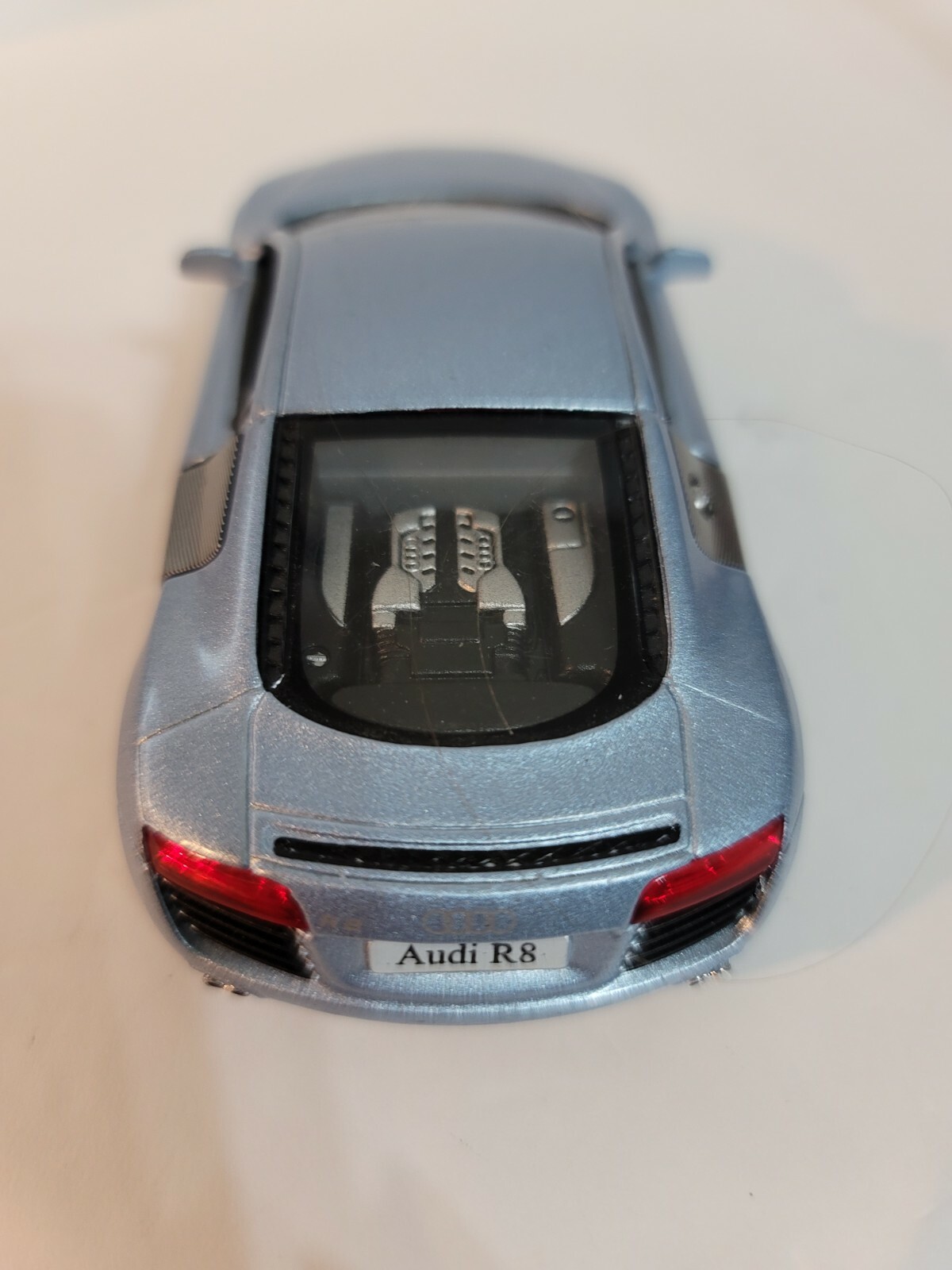 Kinsmart 5″ 5315D Audi R8 Diecast Model Toy Car 1:36 – Lt Blue Pull Back