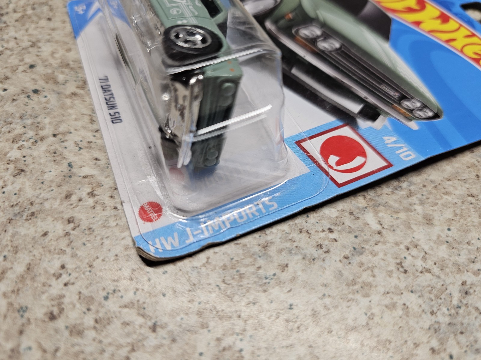 Hot Wheels 1971 Datsun 510 HW J-Imports 4/10 NIP #165 250