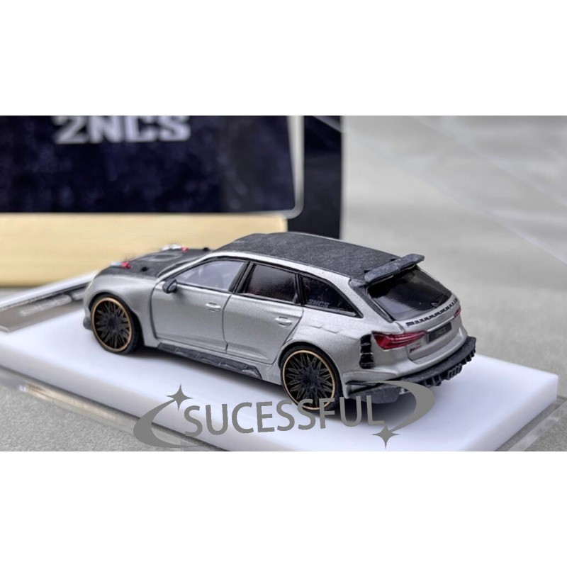 Top TOP64RS6 1/64 RS6 2NCS Wagon Racing Sports Metal Diecast Model Car