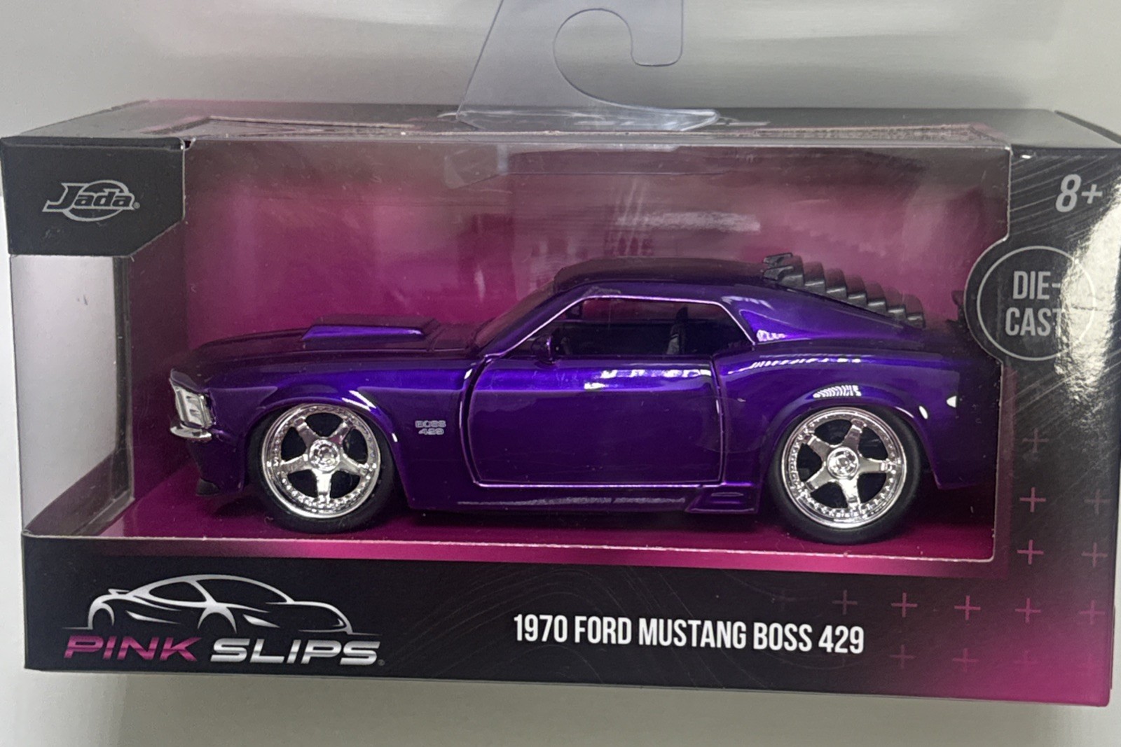 2025 Jada Pink Slips Series – 1970 FORD MUSTANG BOSS 429 Fastback – 1:32 VHTF