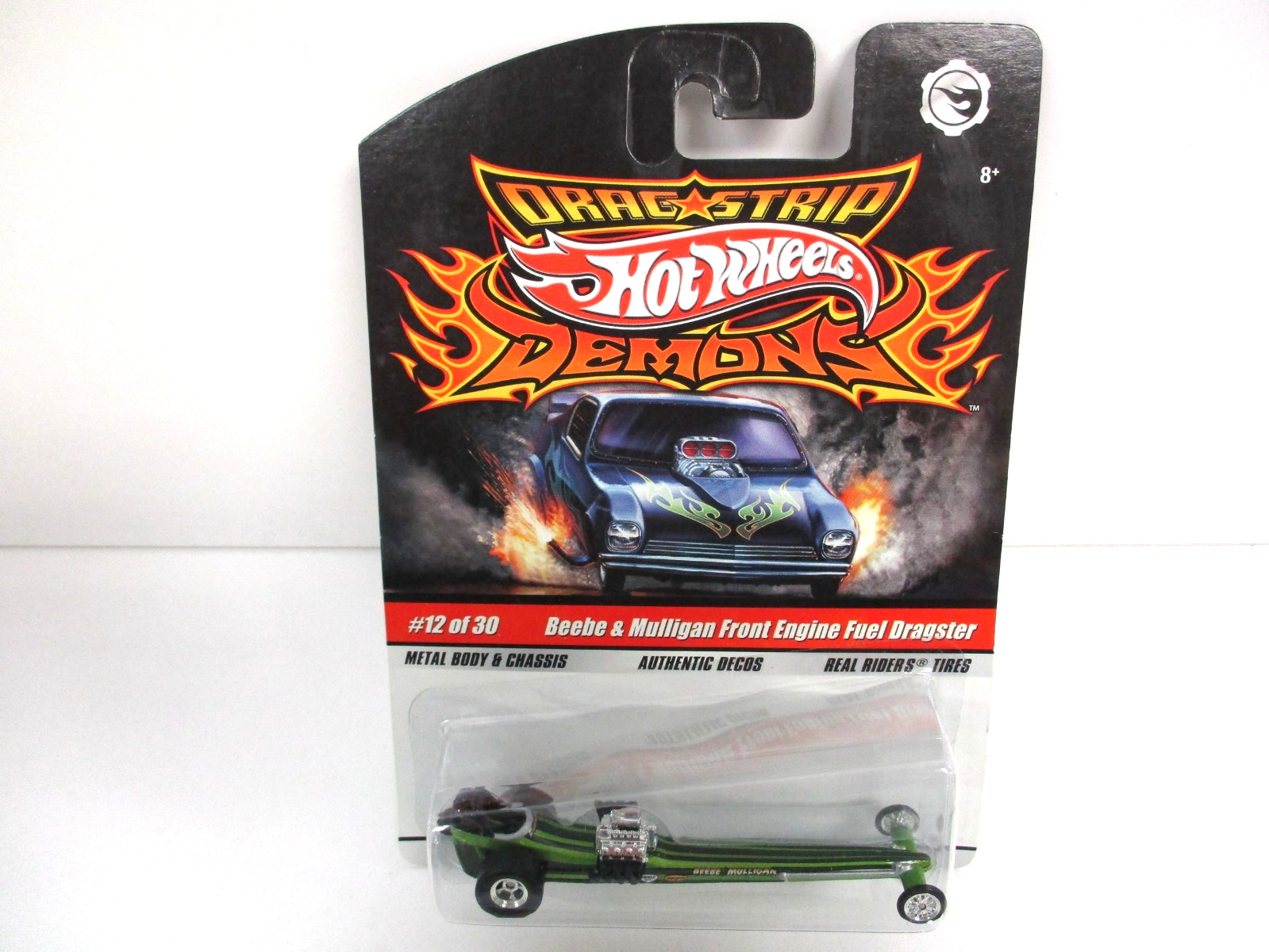 HOT WHEELS – DRAG STRIP DEMONS – BEEBE & MULLIGAN NHRA FRONT ENGINE DRAGSTER