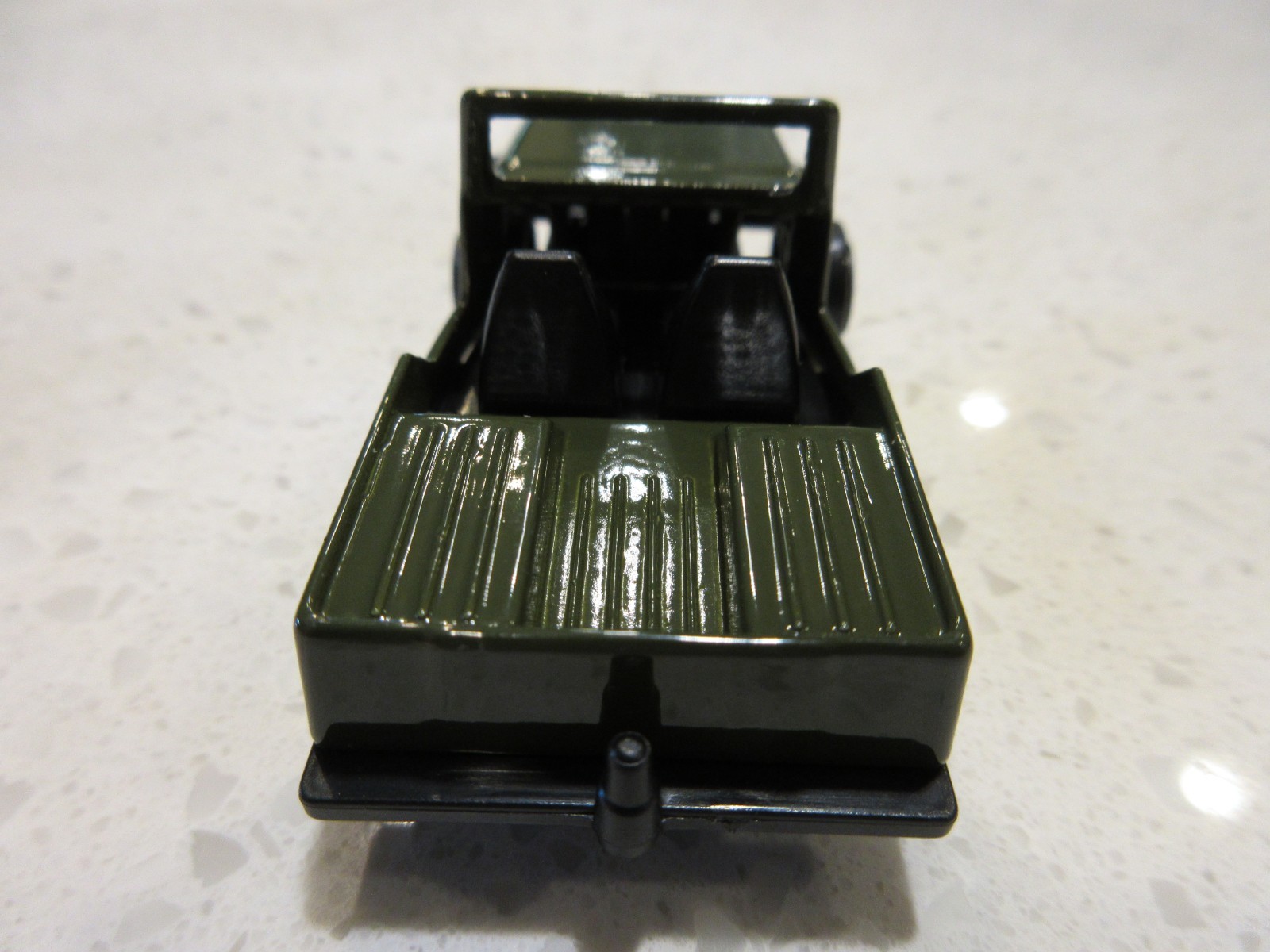 Turbo Wheels Military Action Vehicle 4×4 Truck OD Green Diecast 1:64 Toy Car