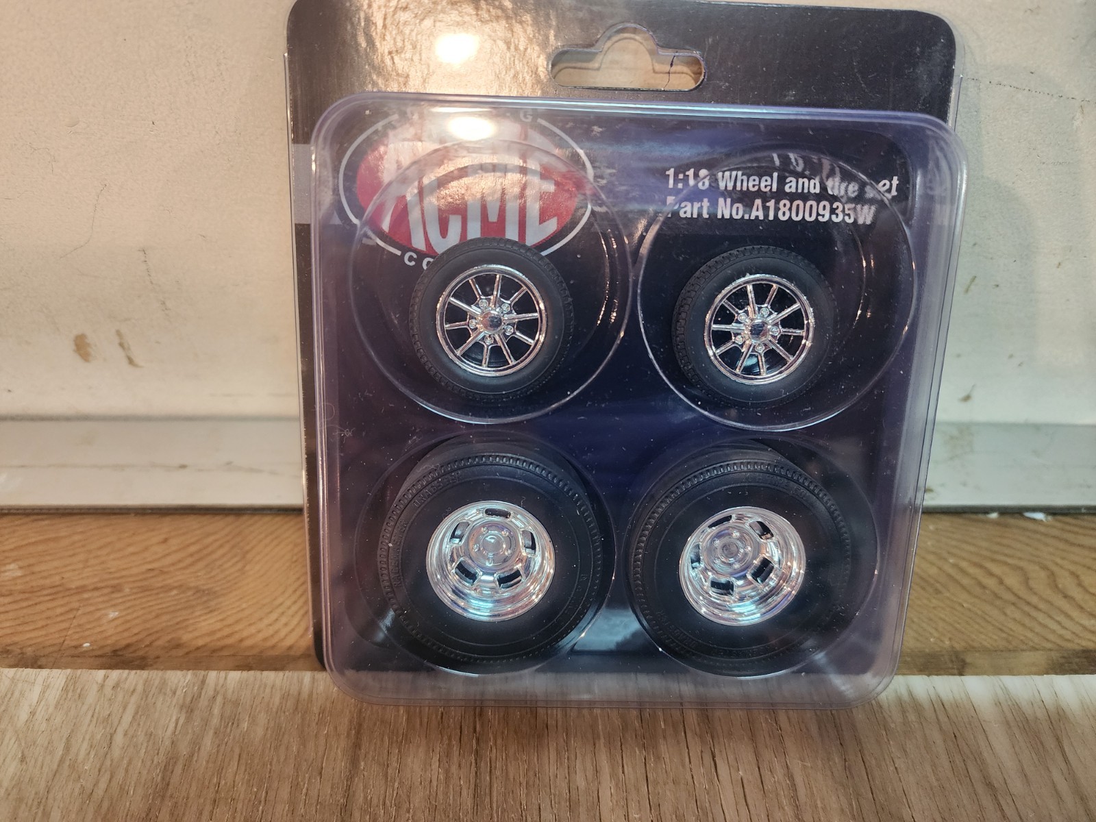ACME 1:18 DRAG WHEEL AND TIRE SET – A1800935W – SUPER PRICING!!