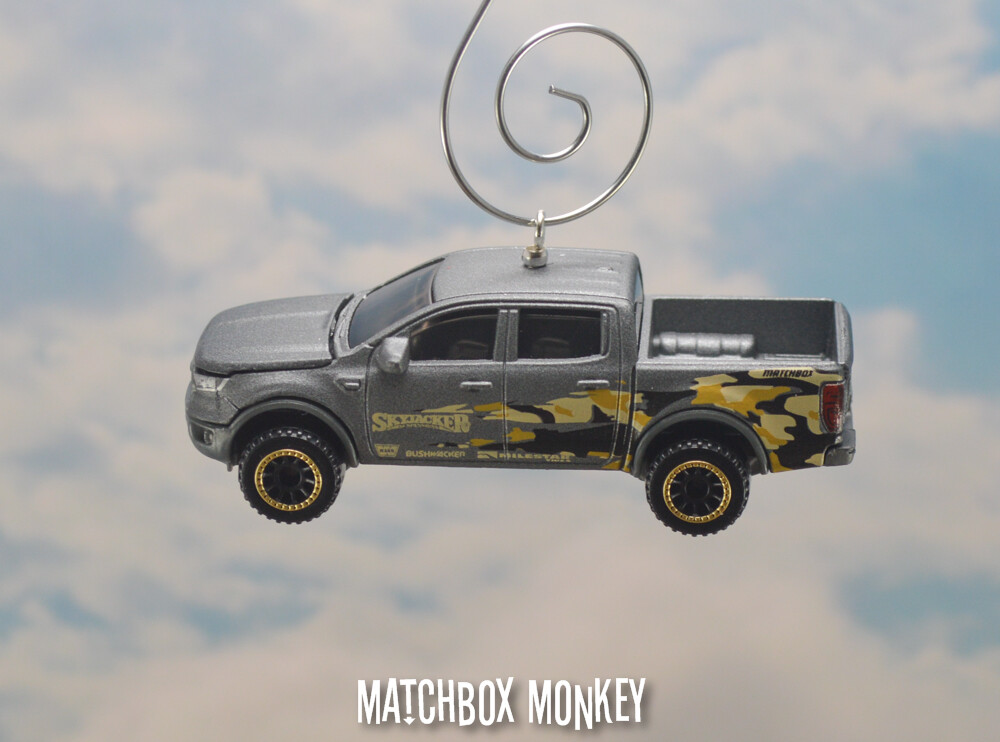 2019 Ford Ranger Pickup Truck Custom Christmas Tree Ornament 4X4 Adorno Camo