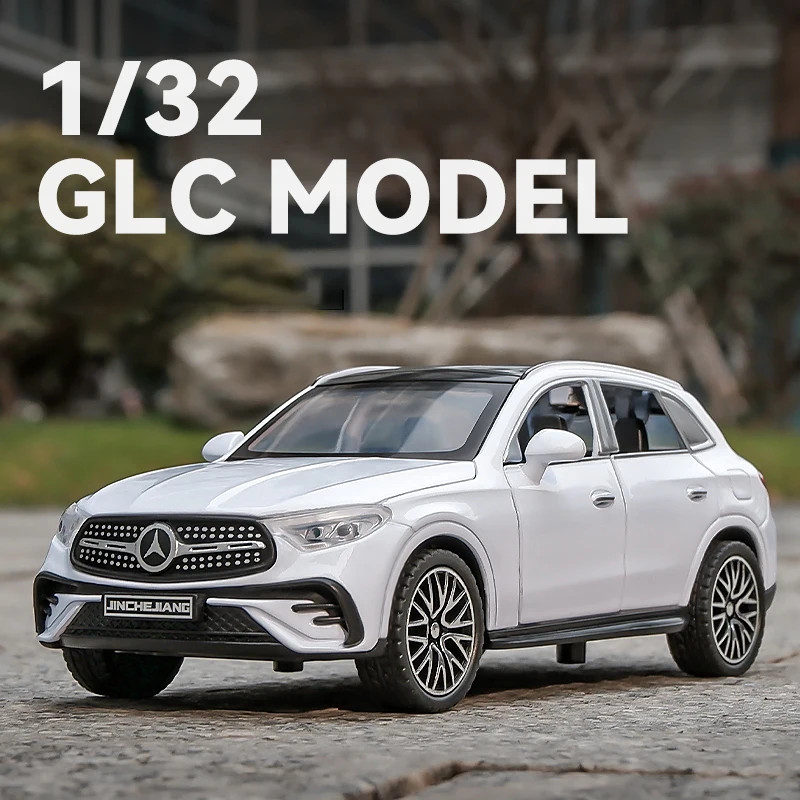 1:32 Mercedes-Benz GLC400 SUV Alloy Diecast Car Model Sound Light Kid’s Toy gift