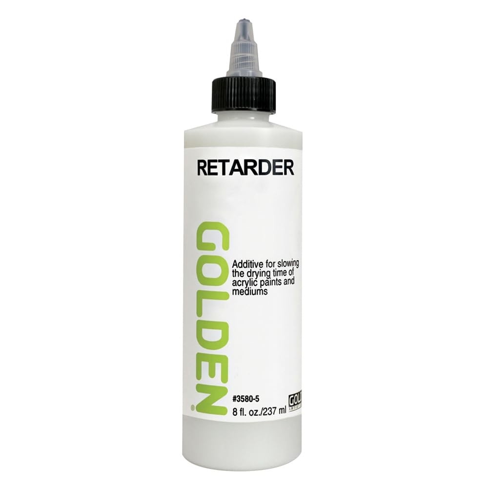 Professional Acrylic Retarder, 8 fl oz – Fluid Medium for Art Techniques
